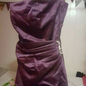 Purple Bridal Dress